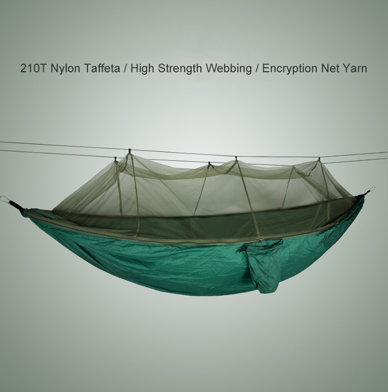 Cheap Goat Tents Outdoor Camping Hammock Portable Ultralight Tent 1 2 Person Hanging Bed with Mosquito Net Ultralight Tourist Sleeping Hammock   